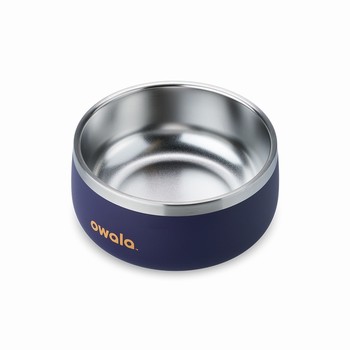 Owala 3 Cups Pet Bowl Navy Canada | QTFUD-0197